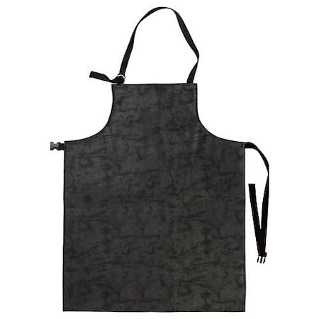 Kng Waterproof Charcoal Vinyl Apron 2714CHAR